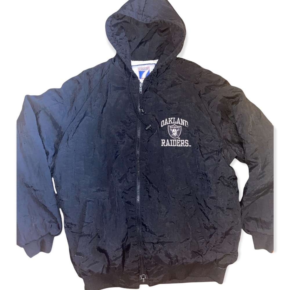 Vintage raiders windbreaker